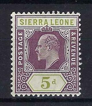 Image of Sierra Leone SG 106a UMM British Commonwealth Stamp